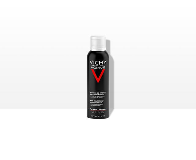 VICHY HOMME رغوة الحلاقة المضادة للتهيج